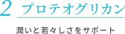 プロテオグリカン 潤いと若々しさをサポート